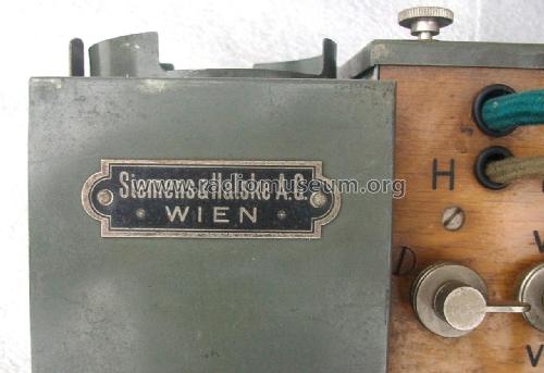 Fernsprechstelle M16; Siemens-Austria WSW; (ID = 1937544) Militar