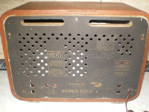 Super 525U; Siemens-Austria WSW; (ID = 1338657) Radio