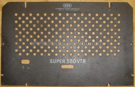 Transistor-Solist 58 Super 580-VTR; Siemens-Austria WSW; (ID = 277049) Radio