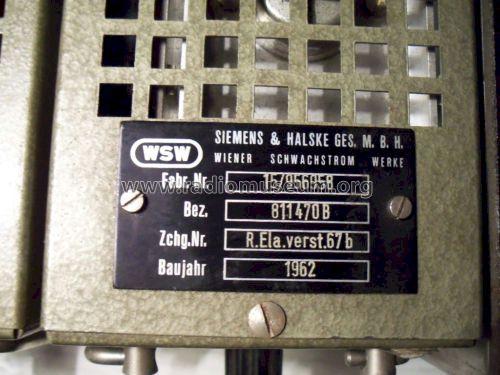 WSW R.Ela.verst.67b 811470B; Siemens-Austria WSW; (ID = 1074093) Ampl/Mixer