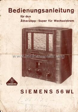 Ätherzepp-S 56GL; Siemens & Halske, - (ID = 2938608) Radio