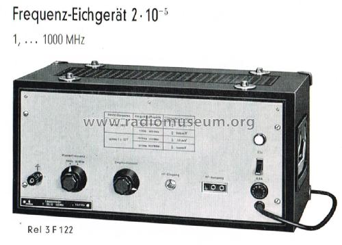 Frequenz-Eichgerät Rel 3F 122; Siemens & Halske, - (ID = 2792475) Equipment