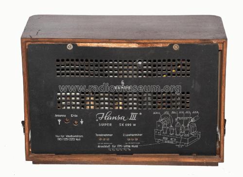 Hansa III SK699W; Siemens & Halske, - (ID = 3088499) Radio