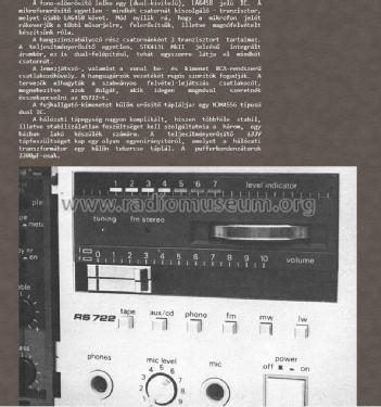 Stereo Cassette Receiver RS722 9; Siemens & Halske, - (ID = 2979624) Radio