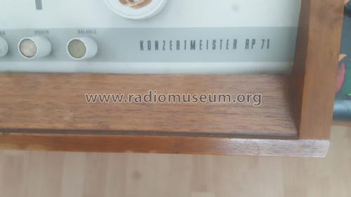 Konzertmeister RP71; Siemens & Halske, - (ID = 2728059) Radio