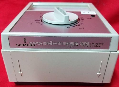 Multizet µA ± M819-A9; Siemens & Halske, - (ID = 2912439) Equipment