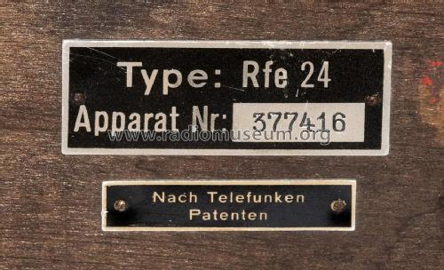 Neutro Rfe24 ; Siemens & Halske, - (ID = 2842569) Radio