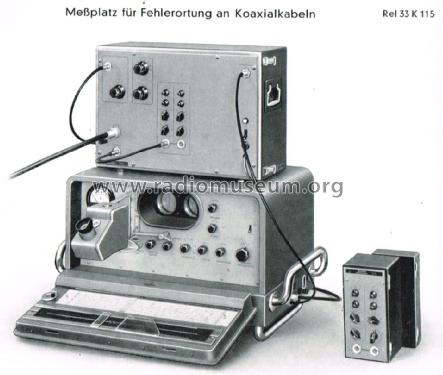 Reflexions-Meßplatz Rel 33K 115; Siemens & Halske, - (ID = 2792821) Equipment