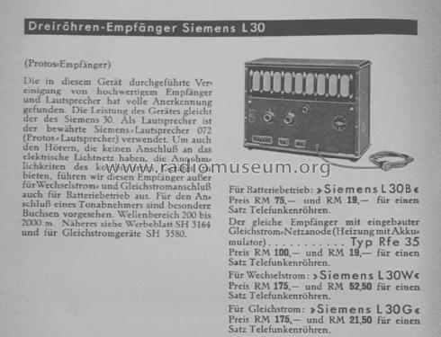 Rfe35; Siemens & Halske, - (ID = 3119817) Radio