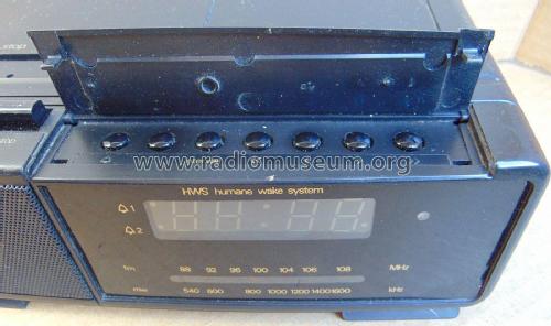 Digital Clock Radio Cassette Player / HWS Human Wake System RG355 G4; Siemens & Halske, - (ID = 2731315) Radio