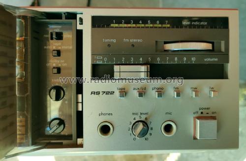 Stereo Cassette Receiver RS722 9; Siemens & Halske, - (ID = 2994640) Radio