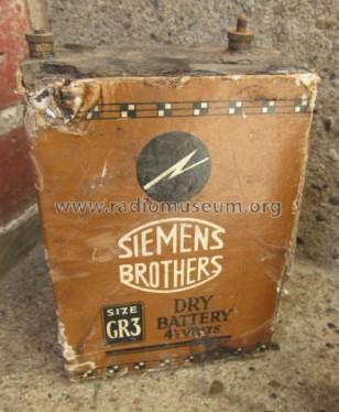 Dry Battery 4½ Volts GR3; Siemens Bros.; (ID = 1758797) Strom-V