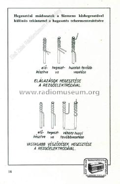 Kishegesztő - Kleinschweißgerät - Small Welder Kfa wz 104.a; Siemens; Budapest (ID = 1583150) Equipment