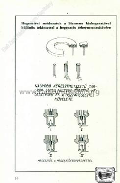 Kishegesztő - Kleinschweißgerät - Small Welder Kfa wz 104.a; Siemens; Budapest (ID = 1583151) Equipment