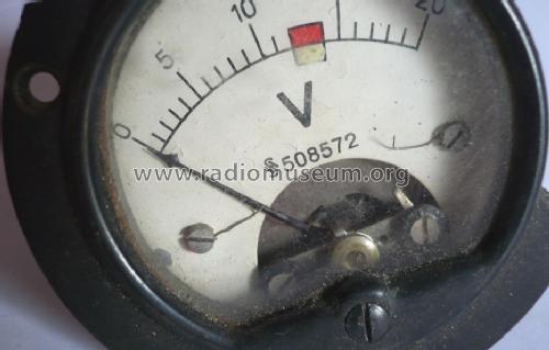 Voltmeter 20 V; Siemens; Budapest (ID = 1441455) Equipment