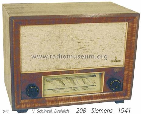 20B; Siemens & Halske, - (ID = 968) Radio