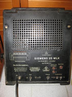 25WLK; Siemens & Halske, - (ID = 2633442) Radio