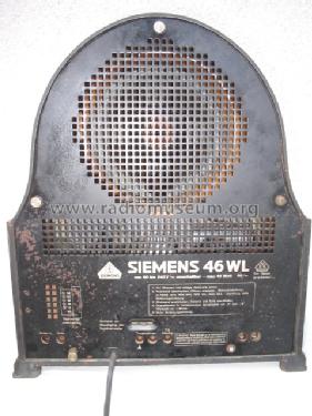 46WL; Siemens & Halske, - (ID = 101583) Radio