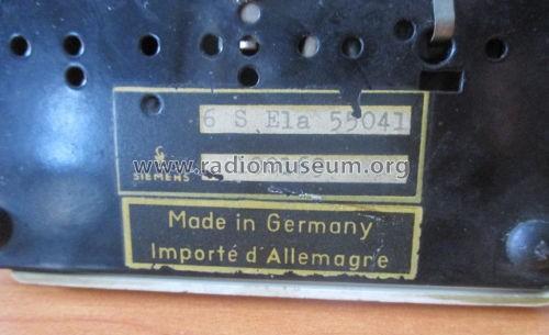 6 S Ela 55041; Siemens & Halske, - (ID = 1780020) Misc