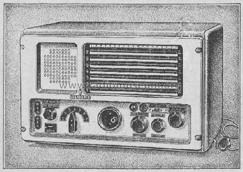 Allwellen-Empfänger Funk empf. 66a, E66a, 745 E 302; Siemens & Halske, - (ID = 1191141) Commercial Re