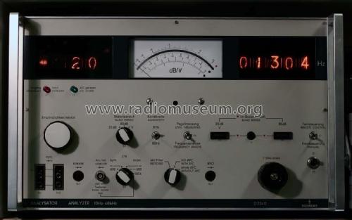 Analysator - Selective Audio Voltmeter D2040; Siemens & Halske, - (ID = 2005942) Equipment