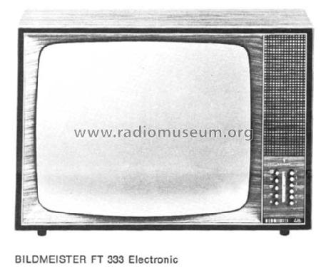 Bildmeister FT-333 Electronic; Siemens & Halske, - (ID = 1038588) Television