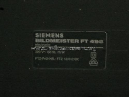 Bildmeister FT495; Siemens & Halske, - (ID = 1628692) Television