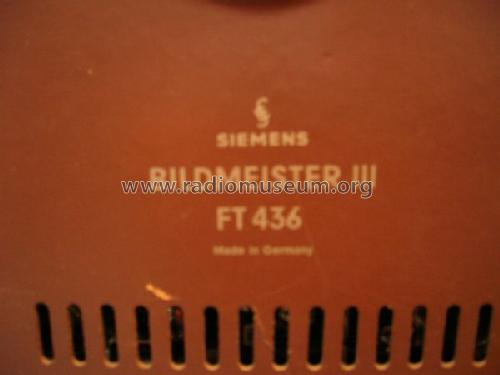 Bildmeister III FT436; Siemens & Halske, - (ID = 228191) Television