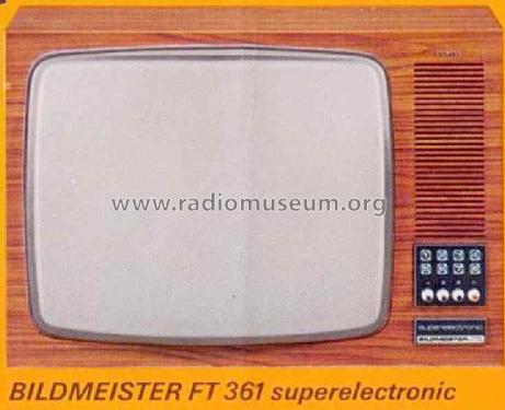 Bildmeister Superelectronic FT 361; Siemens & Halske, - (ID = 1339133) Television