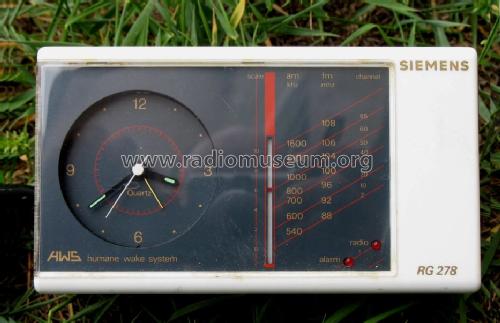 Clock Radio HWS System RG 278-5; Siemens & Halske, - (ID = 1220820) Radio