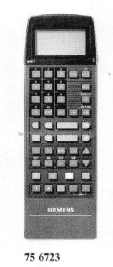 Fernbediengeber 75 6723; Siemens & Halske, - (ID = 1846095) Misc