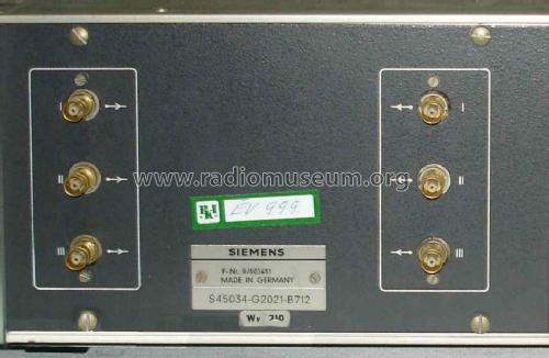 Frequenzgeber Frequency Generator S45034-G2021-B712; Siemens & Halske, - (ID = 1013312) Equipment