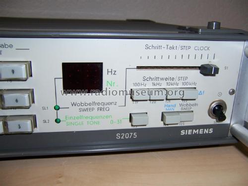 Frequenzsteuerung - Frequency Control S2075; Siemens & Halske, - (ID = 1749953) Equipment