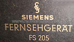 FS205; Siemens & Halske, - (ID = 628762) Television