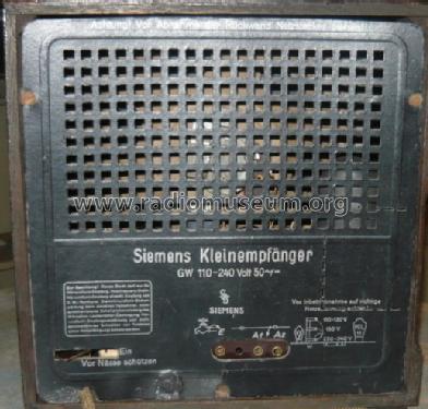 Kleinempfänger SKE46 ; Siemens & Halske, - (ID = 1342149) Radio