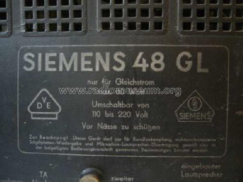 Länderband-Super 48GL; Siemens & Halske, - (ID = 603600) Radio