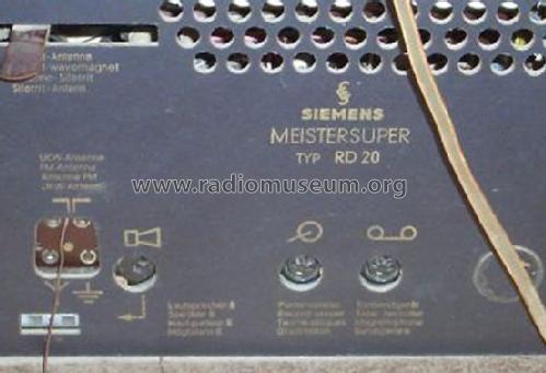 Meistersuper RD20 Stereo; Siemens & Halske, - (ID = 224805) Radio