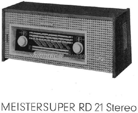 Meistersuper RD21 Stereo; Siemens & Halske, - (ID = 415786) Radio