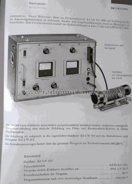 Meßsender Rel 3 W 515/913; Siemens & Halske, - (ID = 2312250) Equipment