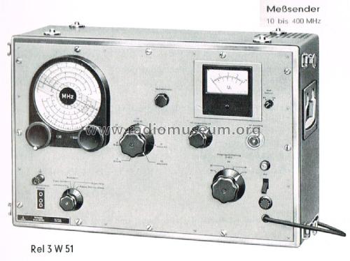 Meßsender Rel 3 W 51; Siemens & Halske, - (ID = 2157426) Equipment