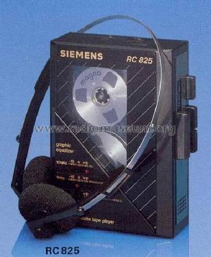 Mini-Stereo-Cassettenspieler RC825; Siemens & Halske, - (ID = 1026354) R-Player