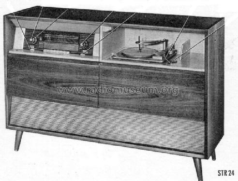 Musikschrank STR24; Siemens & Halske, - (ID = 308233) Radio