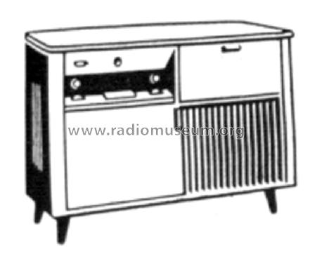 Musiktruhe T343; Siemens & Halske, - (ID = 154626) Radio