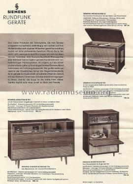 Musiktruhe TR2; Siemens & Halske, - (ID = 1810352) Radio