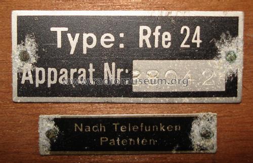 Neutro Rfe24 ; Siemens & Halske, - (ID = 2185883) Radio