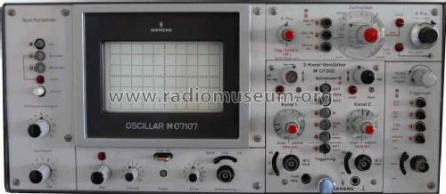 Speicher-Oszillograph Oscillar M07107; Siemens & Halske, - (ID = 485680) Ausrüstung