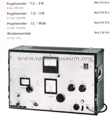 Pegelsender Rel 3 W 29a, b; Siemens & Halske, - (ID = 2157041) Equipment