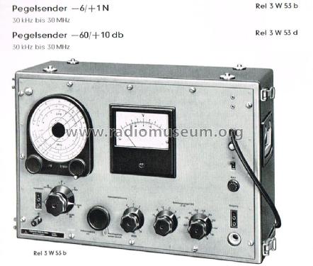 Pegelsender Rel 3 W 53b, d Equipment Siemens & Halske, - |Radiomuseum.org