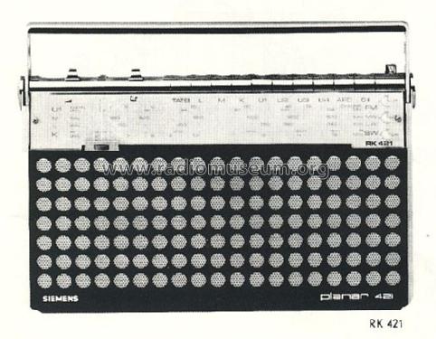 planar RK421; Siemens & Halske, - (ID = 378777) Radio