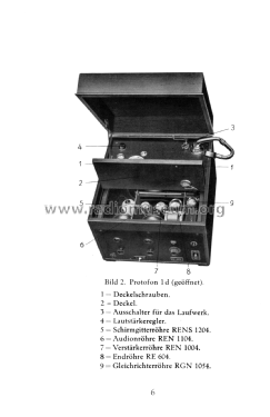 Protofon 1d Elq113; Siemens & Halske, - (ID = 2563655) Radio